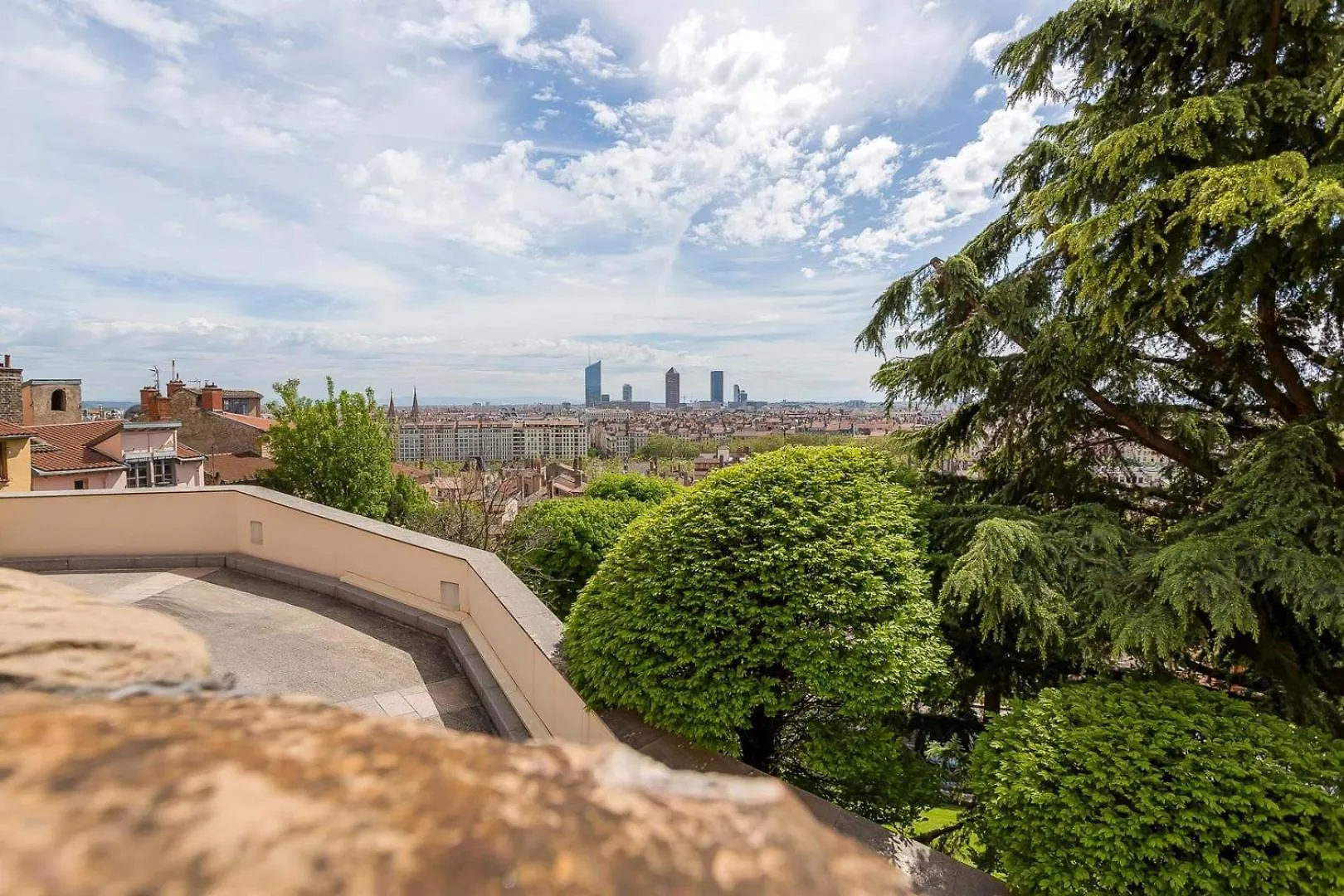 Apartment Overlooking Fourviere Balcony Lyon France